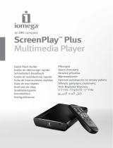 Iomega 34434, ScreenPlay Plus HD Media Player Bruksanvisning