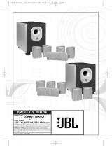 JBL Simply Cinema SCS 146 Bruksanvisning