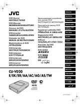 JVC CU-VD20 Användarmanual
