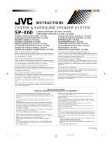 JVC SP-X60 Användarmanual