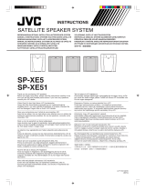 JVC SP-XE5 Användarmanual