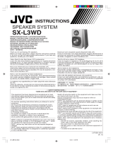 JVC SX-L3WD Användarmanual