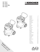 Kärcher NT 70/2 Bruksanvisningar