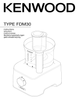 Kenwood FDM307 Multipro Compact Bruksanvisning