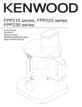 Kenwood FPP220 series Användarmanual