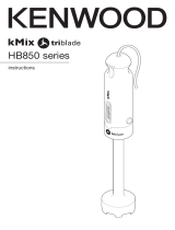 Kenwood HB850 series Bruksanvisning