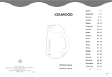 Kenwood JKP200 series Bruksanvisning