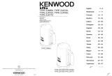 Kenwood ZJX650BK Bruksanvisning