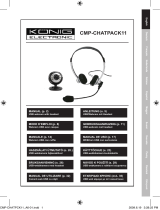 Konig Electronic CMP-CHATPACK11 Användarmanual