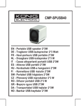 König CMP-SPUSB40S Specifikation
