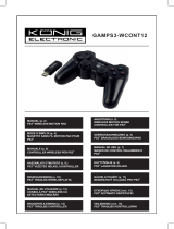 König GAMPS3-WCONT12 Specifikation