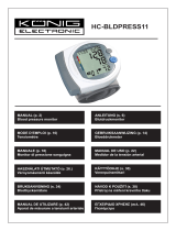 Konig Electronic HC-BLDPRESS11 Användarmanual