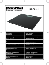 Konig Electronic HC-PS101 Bruksanvisning