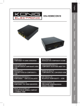 König KN-HDMICON10 Användarmanual