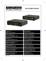 Konig Electronic KN-HDMICON26 Användarmanual