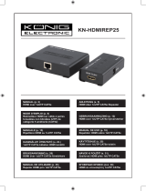Konig Electronic KN-HDMIREP25 Användarmanual