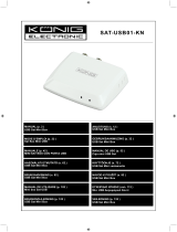 König SAT-USB01-KN Användarmanual