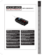 König USB 2.0 - IDE/SATA Användarmanual