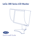 LaCie 321 LCD Monitor Användarmanual