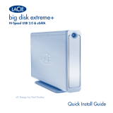 LaCie Big Disk Extreme  Dual Snabbguiden