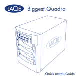 LaCie Biggest Quadra Användarmanual