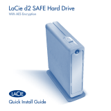 LaCie d2 SAFE Hard Drive Bruksanvisning