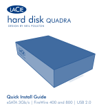 LaCie Hard Disk Quadra Användarmanual