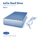 LaCie Hard Drive Design by F.A. Porsche USB 2 Bruksanvisning