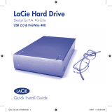 LaCie Hard Drive, Design by F.A. Porsche FireWire 400 Användarmanual