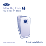 LaCie Little Big Disk 2TB Användarmanual