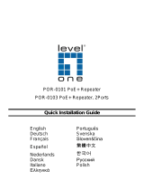 LevelOne POR-0103 Installationsguide