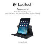 Logitech Turnaround Versatile rotating case for iPad mini Installationsguide