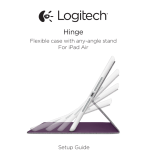 Logitech Hinge Flexible case for iPad Air Installationsguide