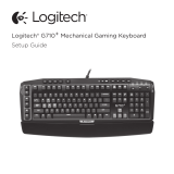 Logitech G710+ Bruksanvisning