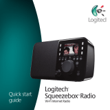 Logitech Squeezebox Radio Wi-Fi Internet Radio Bruksanvisning