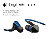 Logitech UE900 Användarmanual