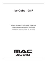MAC Audio Ice Cube 108F Bruksanvisning