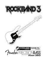 Mad Catz Fender ROCKBAND 3 Precisionbass Användarmanual