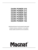 Magnat Dark Power 102 Bruksanvisning