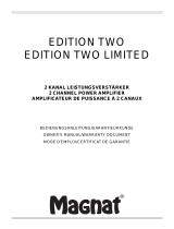 Magnat Edition Two Limited Bruksanvisning