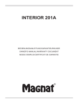 Magnat Interior 201A Bruksanvisning