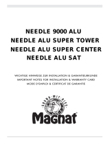 Magnat NEEDLE ALU SAT Användarmanual