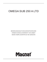 Magnat Omega Sub 250 A LTD Bruksanvisning