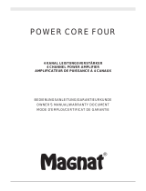 Magnat Audio Power Core Four Bruksanvisning