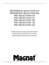 Magnet Pro Selection 216 Bruksanvisning