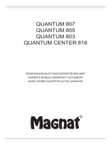 Magnat Quantum Center 816 Bruksanvisning