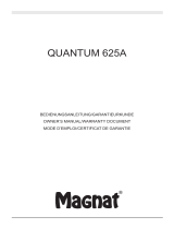 Magnat Audio Quantum Sub 625A Bruksanvisning
