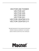 Magnat Vector 203 Bruksanvisning