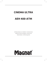 Magnat Cinema Ultra AEH 400-ATM Bruksanvisning