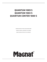 Magnat Audio Quantum Center 1000 S Bruksanvisning
